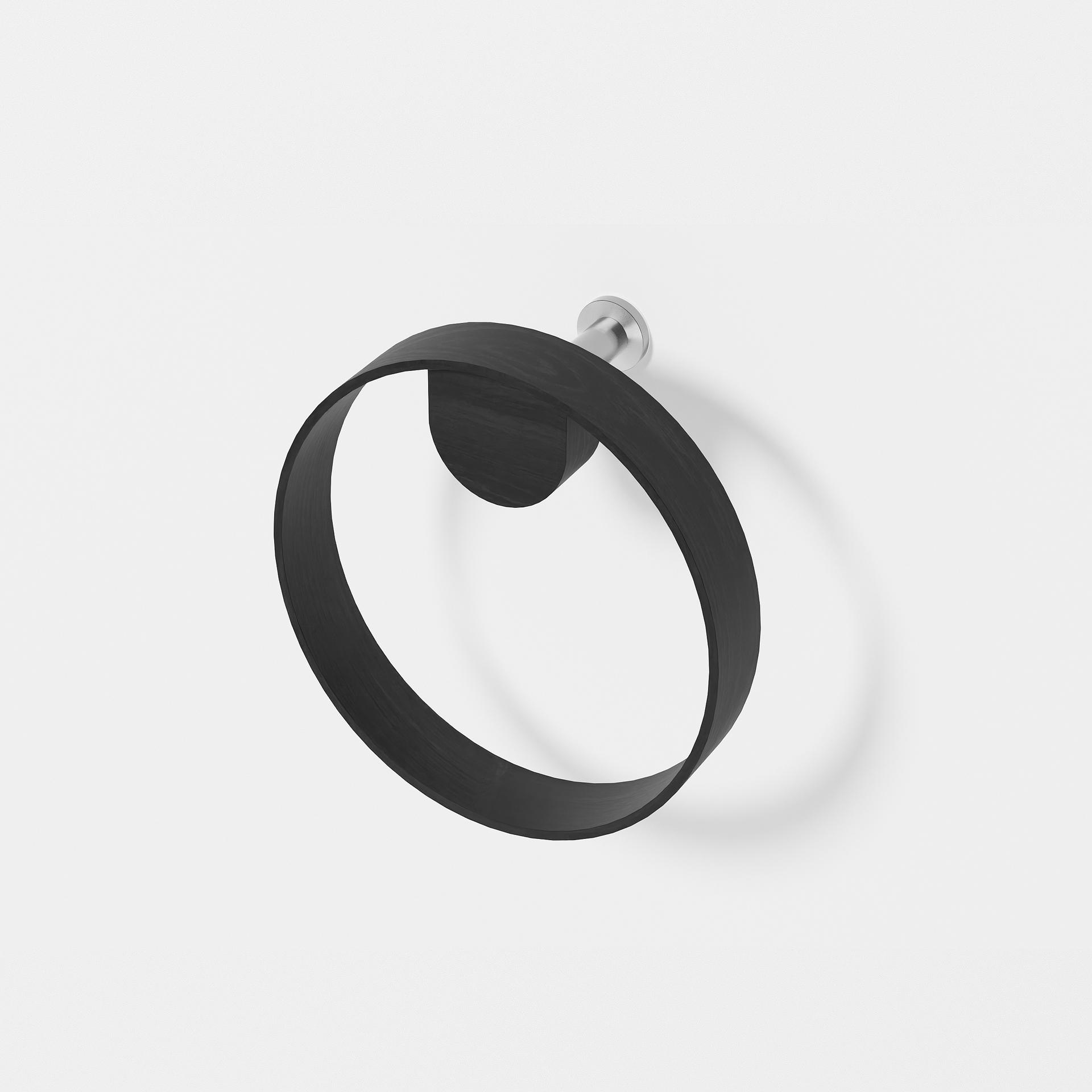 Oak towel online ring